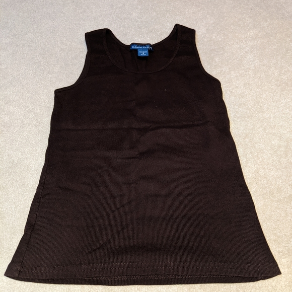Karen Scott Tops - Karen Scott brown ribbed cami